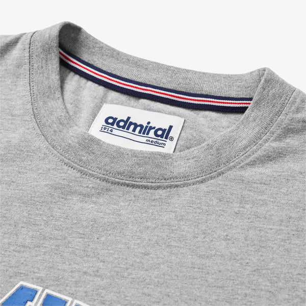 Admiral Sports Varsity T-Shirt - Grey Marl