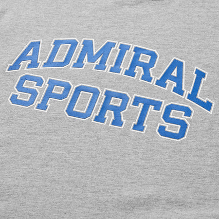Admiral Sports Varsity T-Shirt - Grey Marl