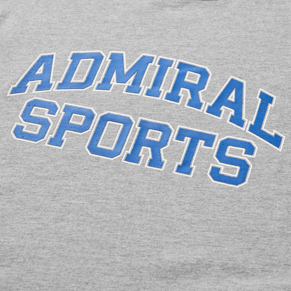 Admiral Sports Varsity T-Shirt - Grey Marl