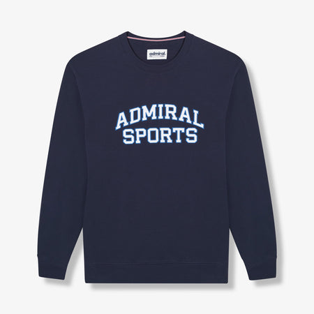 Admiral Sports Varsity Sweatshirt - Navy