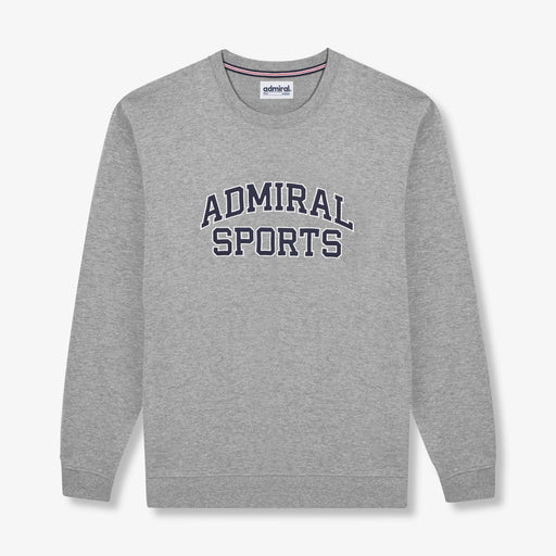 Admiral Sports Varsity Sweatshirt - Grey Marl