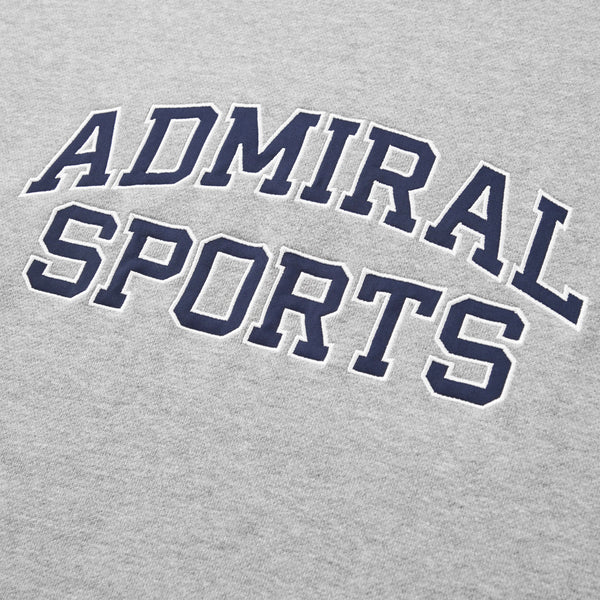 Admiral Sports Varsity Sweatshirt - Grey Marl