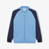 Barnes Bomber Track Top Sky Blue Navy