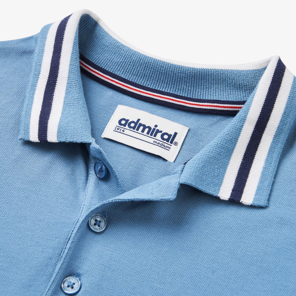 Bowles Polo Shirt - Sky Blue