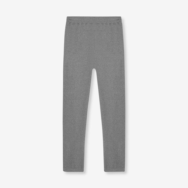 Hayden Embroidered Sweatpants - Grey Marl