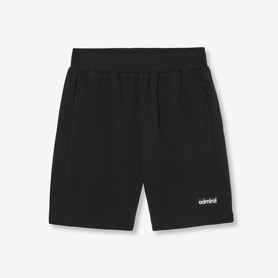 Ashton Embroidered Sweat Shorts - Black