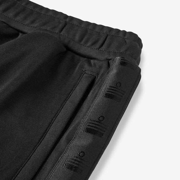 Enville Repeat Tape Track Pants - Black