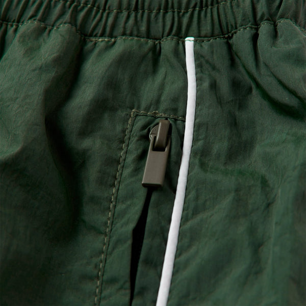 Iris Woven Track Pant - Dark Green