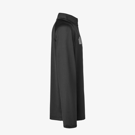 React Training 1/4 Zip Juniors - Black