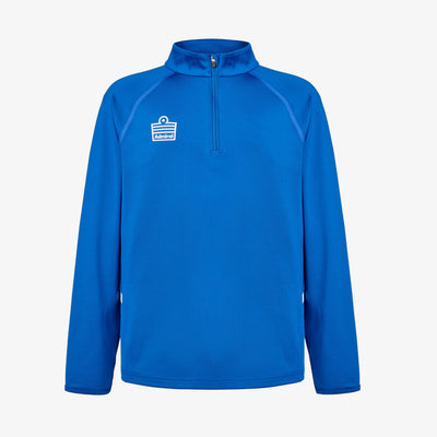 React Training 1/4 Zip Juniors - Royal