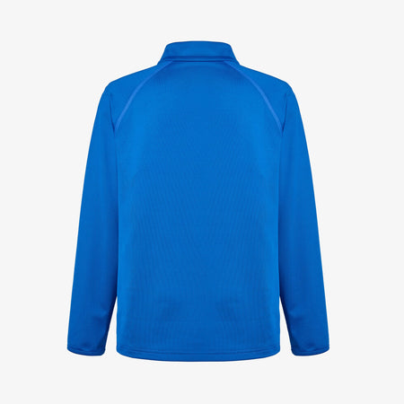 React Training 1/4 Zip Juniors - Royal