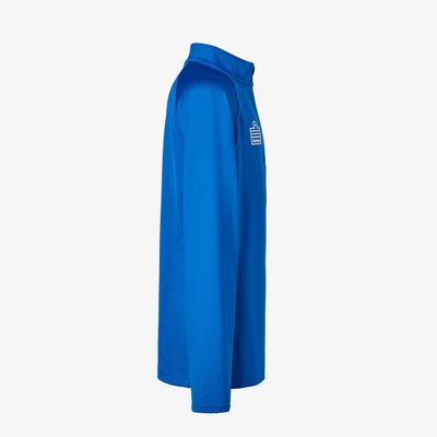 React Training 1/4 Zip Juniors - Royal
