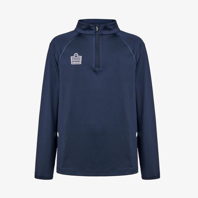 React Training 1/4 Zip Juniors - Navy