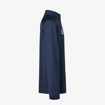 React Training 1/4 Zip Juniors - Navy