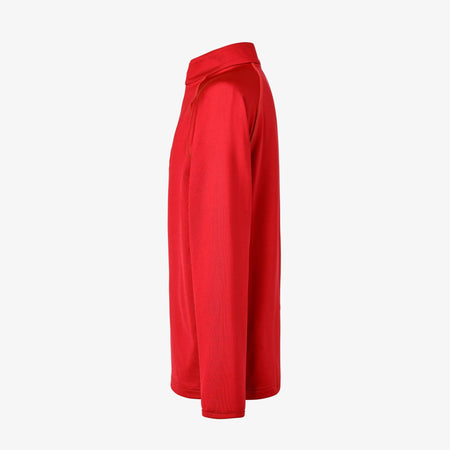 React Training 1/4 Zip Juniors - Red