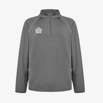 React Training 1/4 Zip Juniors - Charcoal