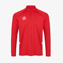 React Training 1/4 Zip Adults - Red