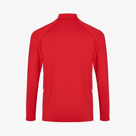 React Training 1/4 Zip Adults - Red