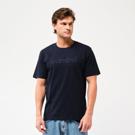 Hughes Admiral Sports T-Shirt - Navy