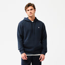 Clemence Pique Hoodie - Navy