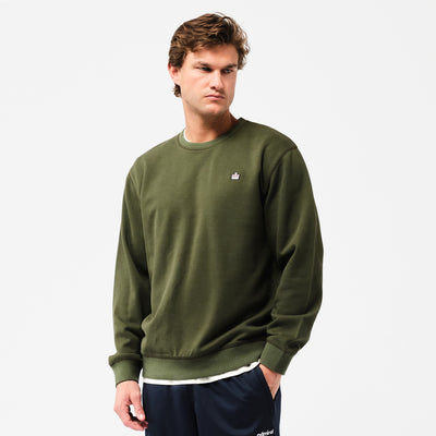 Corrigan Pique Sweatshirt - Green