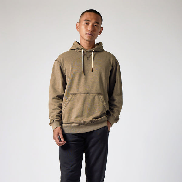 Braunstone Hoodie - Manacus Green Wash