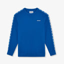 Alton Repeat Tape Sweatshirt - Royal Blue/White