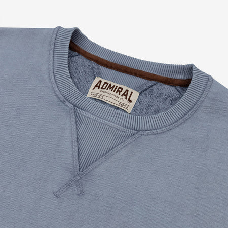 Shearsby Sweatshirt - Coman Blue Wash