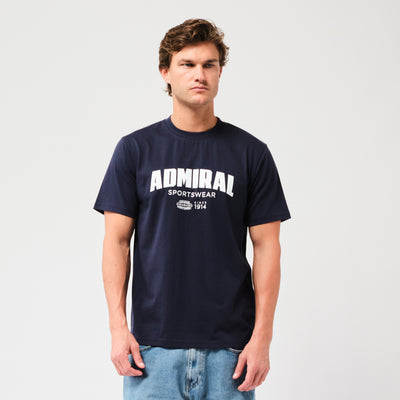 Admiral Globe T-Shirt - Navy
