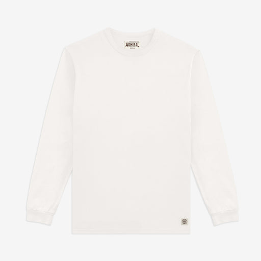 Aylestone Core LS T-Shirt - Gyr White