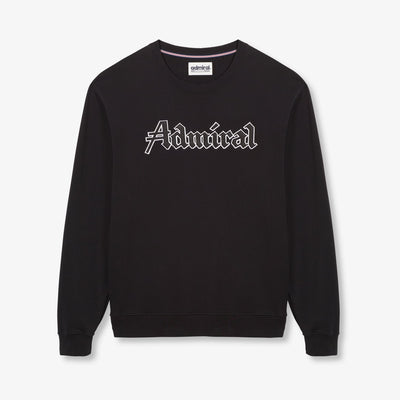 Francis Admiral Graphic Sweatshirt - Black