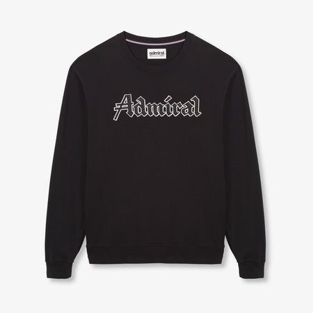 Francis Admiral Graphic Sweatshirt - Black
