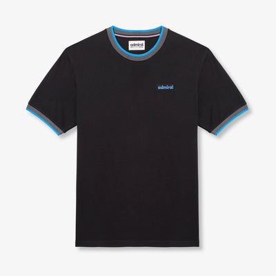Neal Ringer T-Shirt - Black