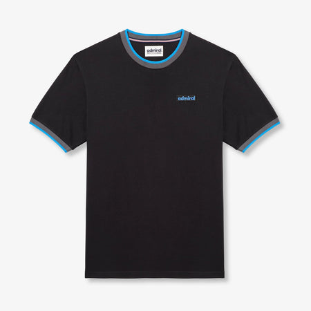 Neal Ringer T-Shirt - Black