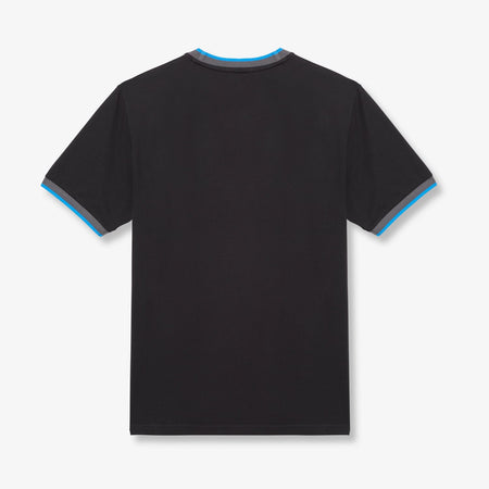 Neal Ringer T-Shirt - Black