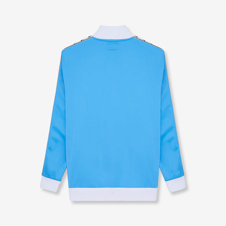Oadby Repeat Tape Track Top - Sky Blue
