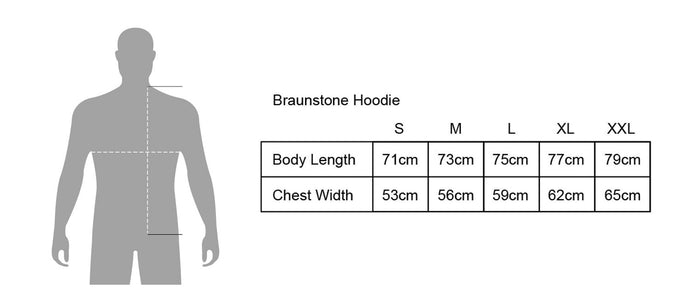 Braunstone Core Hoodie - Kite Black
