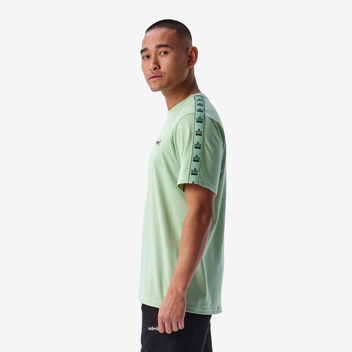 Bardon Repeat Tape T-Shirt - Light Green