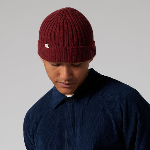 Hathern Beanie - Red Marl