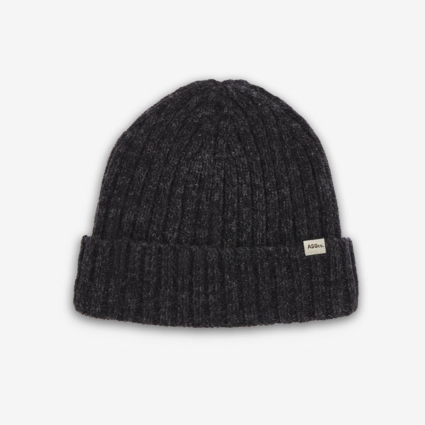 Hathern Beanie - Black Marl