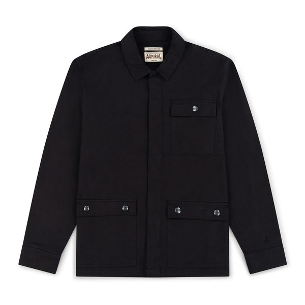 Dane Overshirt - Kite Black - Made in England