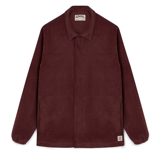 Newark Cord Overshirt - Torrent Brown