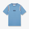 Chivers Rib Insert T Shirt Sky Blue