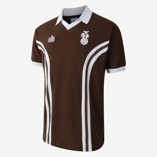 Coventry City 1978-81 Brown Retro Away Shirt Front