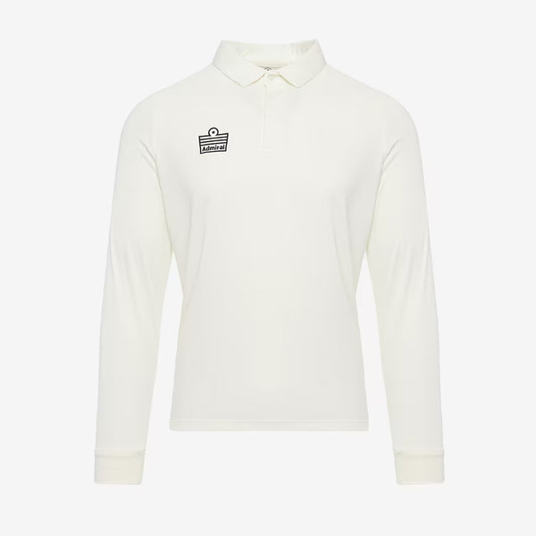 Admiral Playing LS Cricket Shirt | White | Admiral Sports