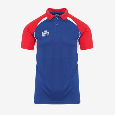 T20 2005 Cricket Shirt - Blue/Red
