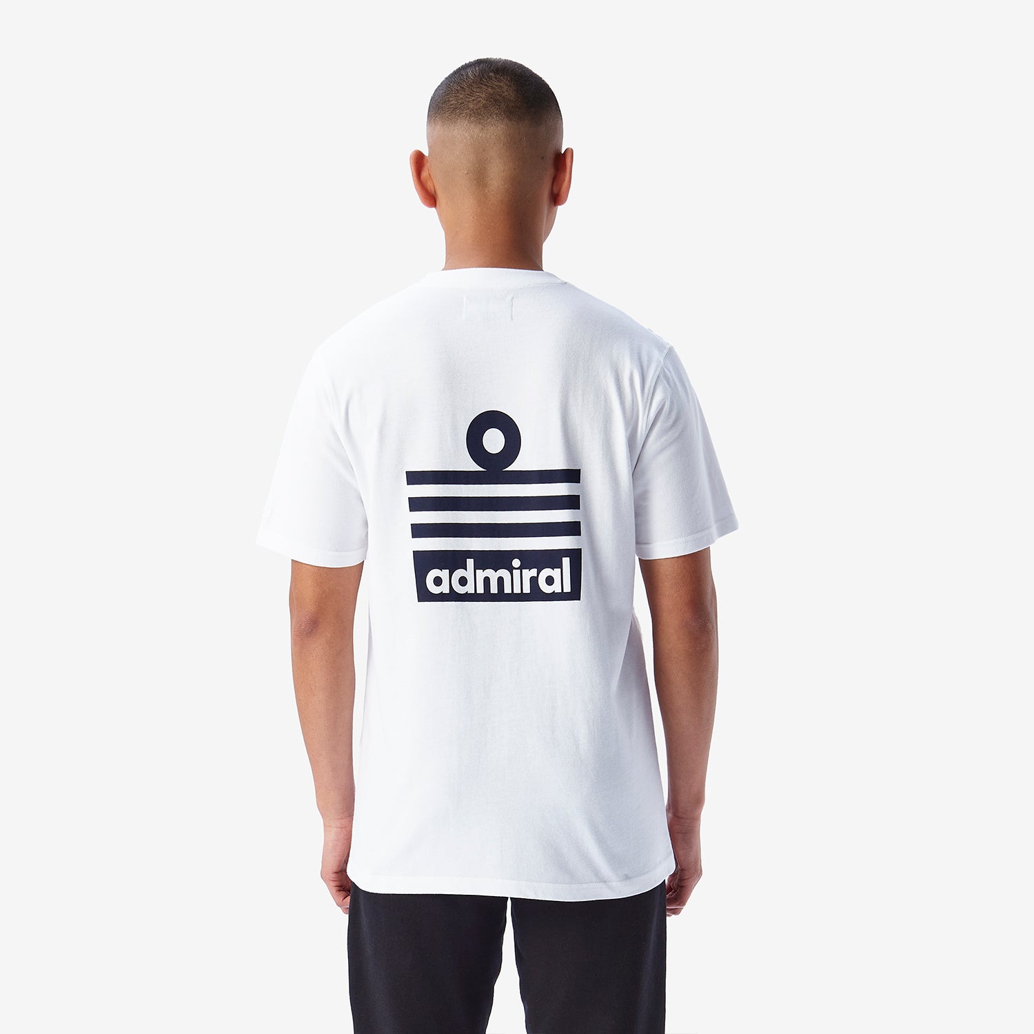 Denzell Ensign T-Shirt - White - Admiral Sports