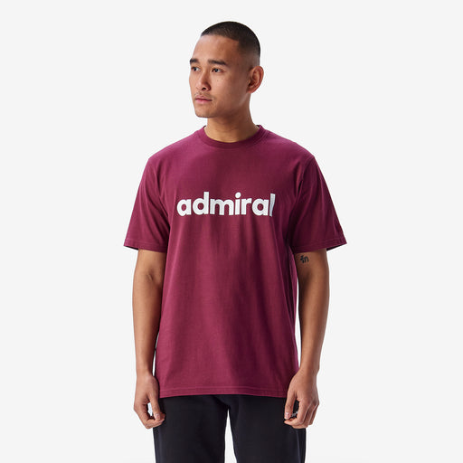 Denzell Logo T-Shirt - Burgundy