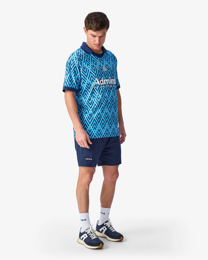 Mills Wave Print Football Shirt