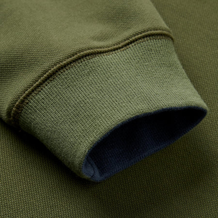Corrigan Pique Sweatshirt - Green